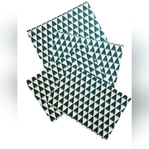 4 Kate Spade SPRUCE STREET Christmas Trees 13 x 19" Placemats